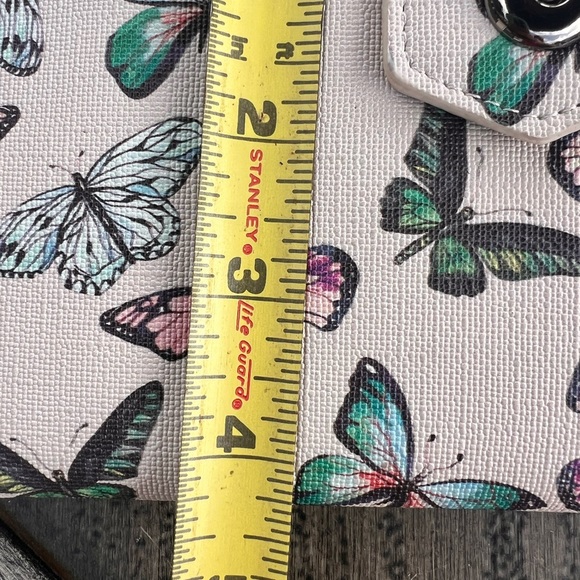 Mundi Crossbody Wallet Butterflies Summer Styling Accessories RIFD Protected - Picture 6 of 16